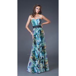la femme dress sjze 6 LA FEMME 15911 maxi dress fancy
